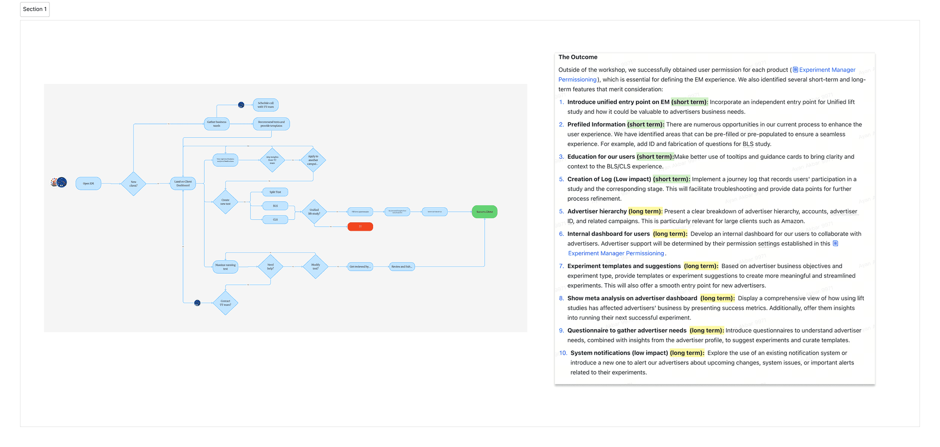 Research insights from creator interviews and competitive analysis